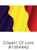 Romanian Flag Clipart #1064842 by Vector Tradition SM