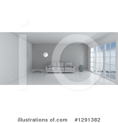 Royalty-Free (RF) Room Clipart Illustration by KJ Pargeter - Stock Sample #1291382