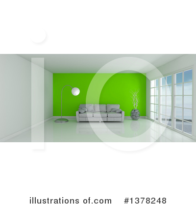 Royalty-Free (RF) Room Clipart Illustration by KJ Pargeter - Stock Sample #1378248