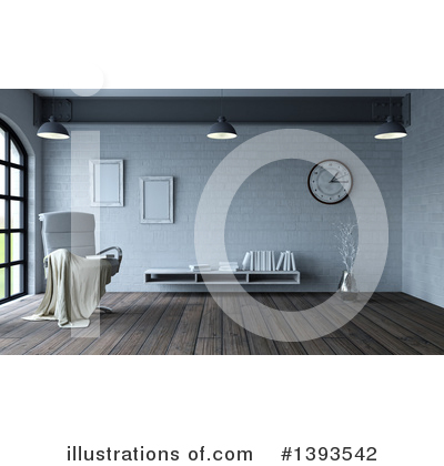 Royalty-Free (RF) Room Clipart Illustration by KJ Pargeter - Stock Sample #1393542
