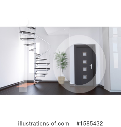 Stairs Clipart #1585432 by KJ Pargeter