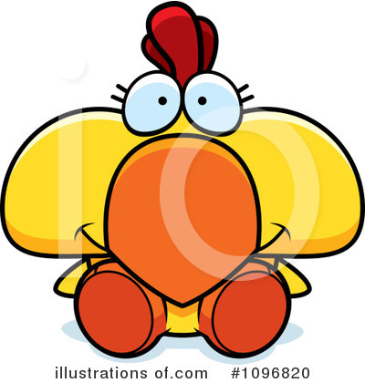 Rooster Clipart #1096820 by Cory Thoman