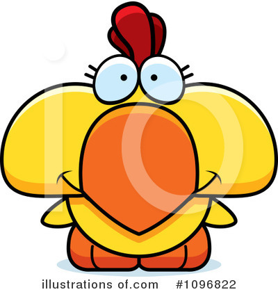 Chicken Clipart #1096822 by Cory Thoman