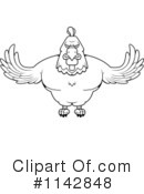 Rooster Clipart #1142848 by Cory Thoman