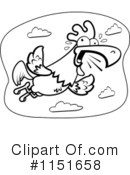 Rooster Clipart #1151658 by Cory Thoman