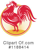 Rooster Clipart #1188414 by patrimonio