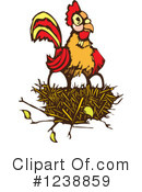 Rooster Clipart #1238859 by xunantunich