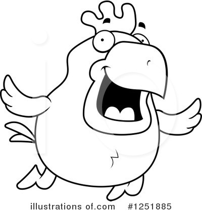 Royalty-Free (RF) Rooster Clipart Illustration by Cory Thoman - Stock Sample #1251885
