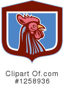 Rooster Clipart #1258936 by patrimonio