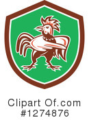 Rooster Clipart #1274876 by patrimonio