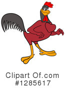 Rooster Clipart #1285617 by LaffToon