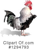 Rooster Clipart #1294793 by dero