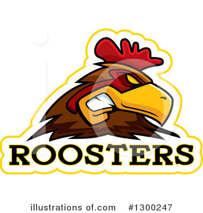 Royalty-Free (RF) Rooster Clipart Illustration by Cory Thoman - Stock Sample #1300247