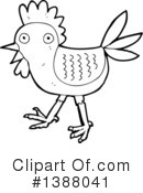Rooster Clipart #1388041 by lineartestpilot