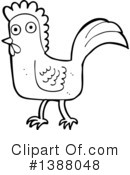 Rooster Clipart #1388048 by lineartestpilot