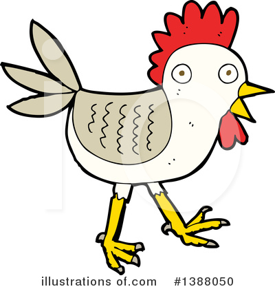 Rooster Clipart #1388050 by lineartestpilot