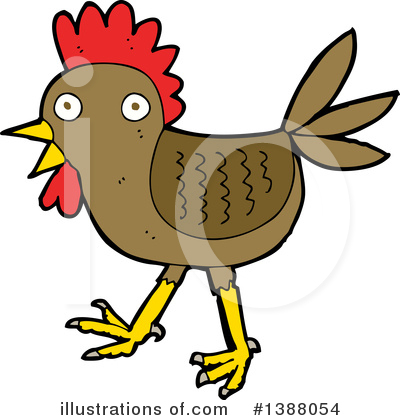 Rooster Clipart #1388054 by lineartestpilot