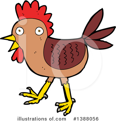 Rooster Clipart #1388056 by lineartestpilot