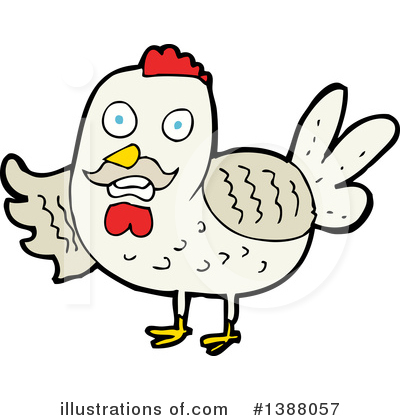 Rooster Clipart #1388057 by lineartestpilot