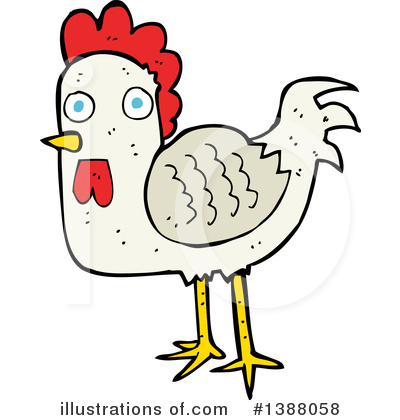 Rooster Clipart #1388058 by lineartestpilot