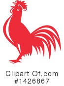 Rooster Clipart #1426867 by patrimonio