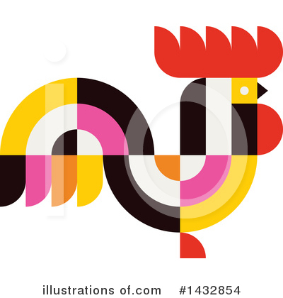 Royalty-Free (RF) Rooster Clipart Illustration by elena - Stock Sample #1432854