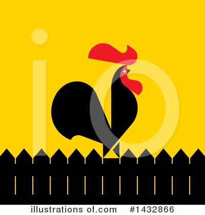 Royalty-Free (RF) Rooster Clipart Illustration by elena - Stock Sample #1432866