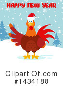 Rooster Clipart #1434188 by Hit Toon