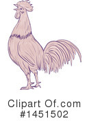 Rooster Clipart #1451502 by patrimonio