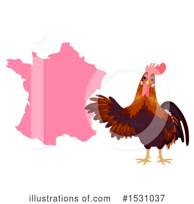 Royalty-Free (RF) Rooster Clipart Illustration by BNP Design Studio - Stock Sample #1531037