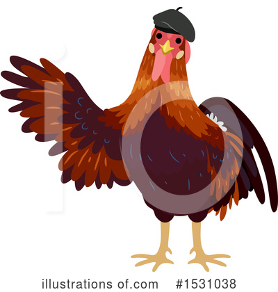 Royalty-Free (RF) Rooster Clipart Illustration by BNP Design Studio - Stock Sample #1531038