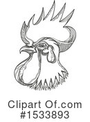 Rooster Clipart #1533893 by patrimonio