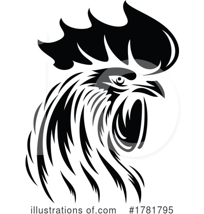 Royalty-Free (RF) Rooster Clipart Illustration by Vector Tradition SM - Stock Sample #1781795