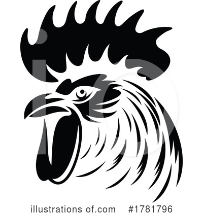 Royalty-Free (RF) Rooster Clipart Illustration by Vector Tradition SM - Stock Sample #1781796