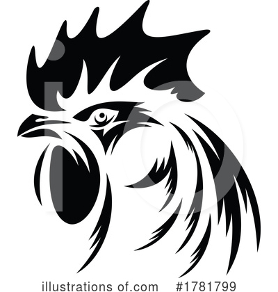 Royalty-Free (RF) Rooster Clipart Illustration by Vector Tradition SM - Stock Sample #1781799