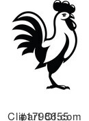 Rooster Clipart #1798655 by Vector Tradition SM