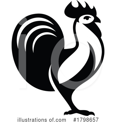 Chicken Clipart #1798657 by Vector Tradition SM