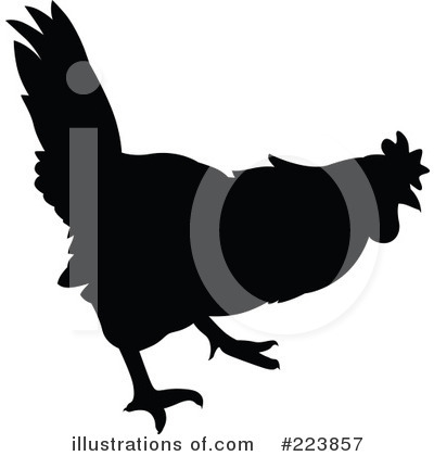 Royalty-Free (RF) Rooster Clipart Illustration by dero - Stock Sample #223857
