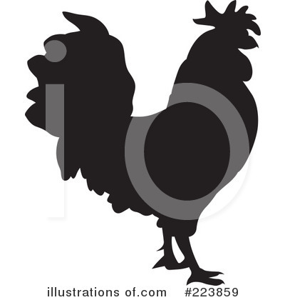 Royalty-Free (RF) Rooster Clipart Illustration by dero - Stock Sample #223859