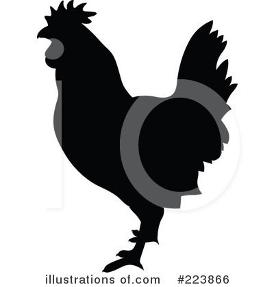 Royalty-Free (RF) Rooster Clipart Illustration by dero - Stock Sample #223866