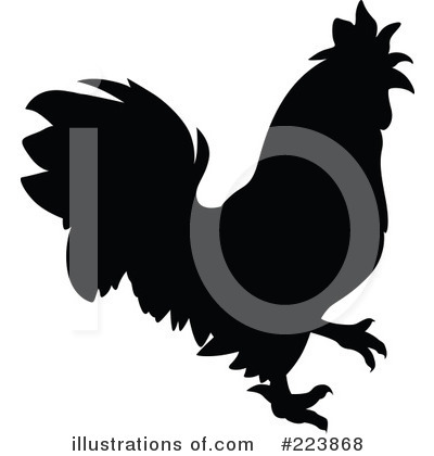 Royalty-Free (RF) Rooster Clipart Illustration by dero - Stock Sample #223868