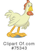 Rooster Clipart #75343 by Frisko