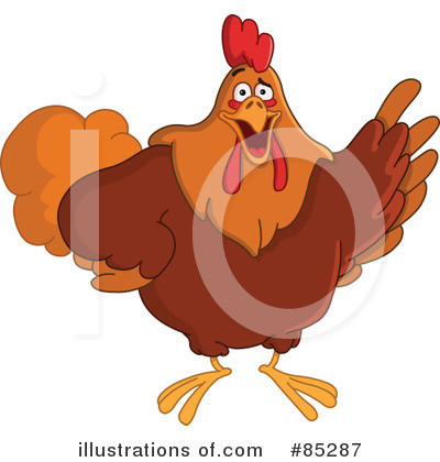 Royalty-Free (RF) Rooster Clipart Illustration by yayayoyo - Stock Sample #85287