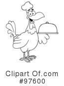 Rooster Clipart #97600 by Hit Toon