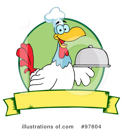 Royalty-Free (RF) Rooster Clipart Illustration by Hit Toon - Stock Sample #97604