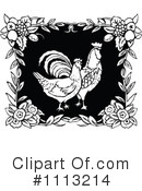 Roosters Clipart #1113214 by Prawny Vintage