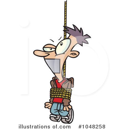 Royalty-Free (RF) Rope Clipart Illustration by toonaday - Stock Sample #1048258