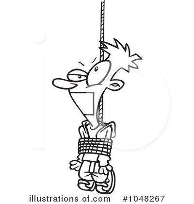 Royalty-Free (RF) Rope Clipart Illustration by toonaday - Stock Sample #1048267