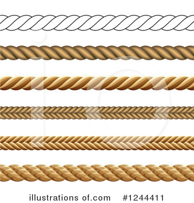 Royalty-Free (RF) Rope Clipart Illustration by vectorace - Stock Sample #1244411