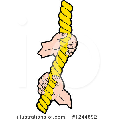 Royalty-Free (RF) Rope Clipart Illustration by Johnny Sajem - Stock Sample #1244892